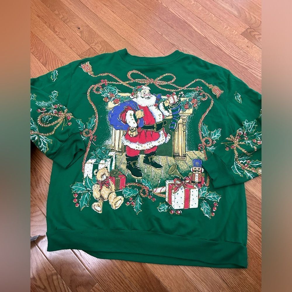 Vintage Santa Claus Christmas Sweatshirt